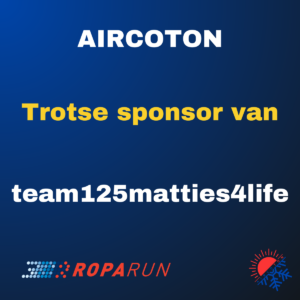 AIRCOTON sponsor van roparun team